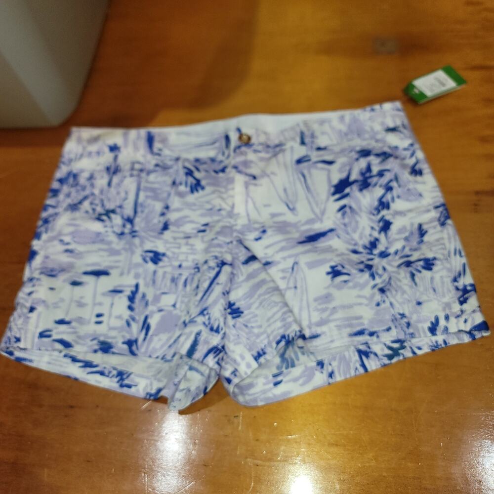 Lilly Pulitzer Callahan Shorts Size 16 Rock the Dock NEW with tags